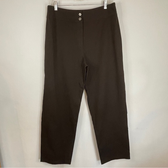 Chico's Two Way Apprentice Fudge Brown High Rise Pants Size XL NWT - Picture 1 of 8